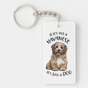 Mad über Havanese Schlüsselanhänger