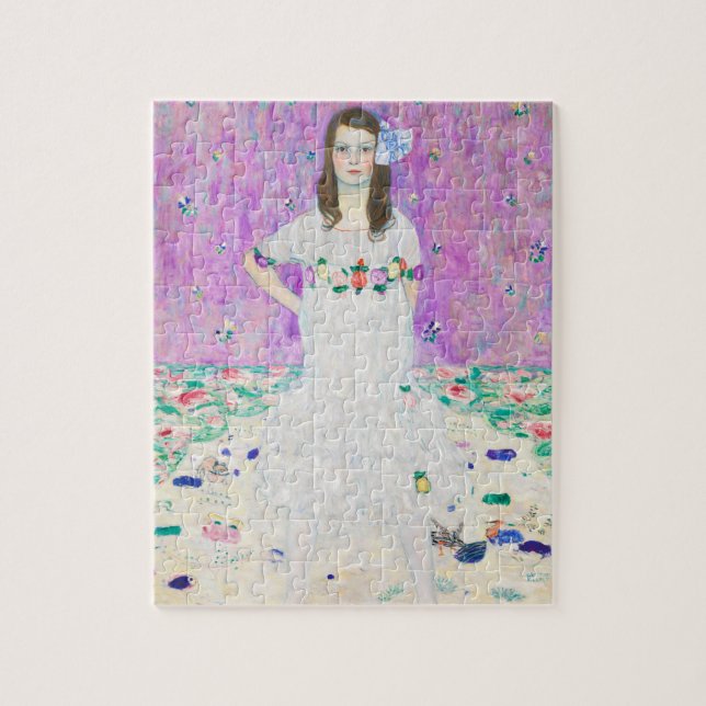 Mäda Primavesi (ca. 1912-1913) von Gustav Klimt (Vertikal)