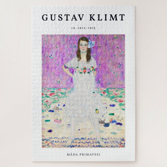 Mada Primavesi von Gustav Klimt Vintager Jugendsti (Vertikal)