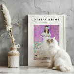 Mada Primavesi von Gustav Klimt Vintager Jugendsti Poster<br><div class="desc">Dieses bezaubernde Poster erfasst das Wesen von Gustav Klimts Jugendstil-Meisterwerk "Portrait von Mäda Primavesi". Tauchen Sie ein in die zarten Blumenmotive,  die Klimts ikonischen Stil prägen. Bringen Sie mit diesem Vintag inspirierten Poster eine Touch Wiener Eleganz auf Ihre Zuhause.</div>