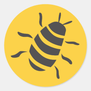 Madagascar Hissing Cockroach Insektensymbol Runder Aufkleber