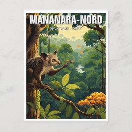 Madagascar Mananara-Nord Nationalpark Travel Postkarte