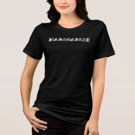 MADAGASCAR Sonderaktion für den Schwarzen Touriste Tri-Blend Shirt