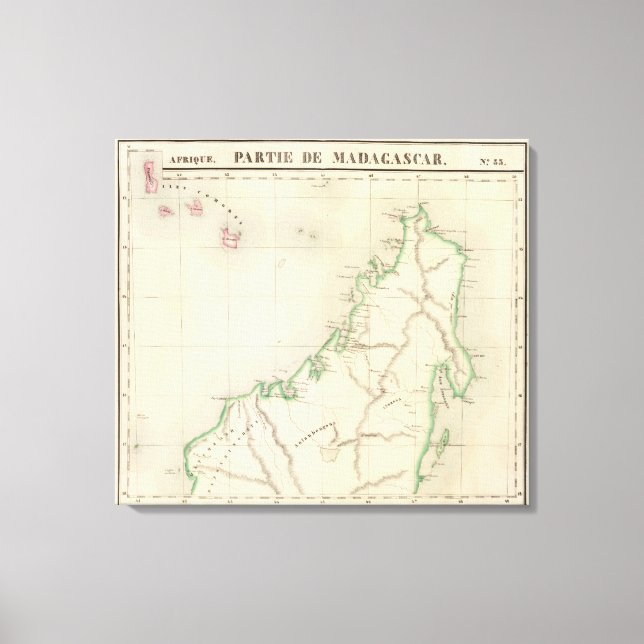 Madagaskar Afrika 55 Leinwanddruck (Vorderseite)