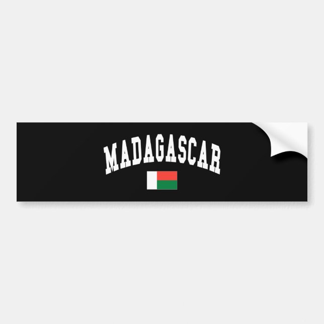 MADAGASKAR AUTOAUFKLEBER (Vorne)