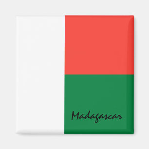 Madagaskar-Fahne & Afrika - Ferien- und Sportfans Magnet