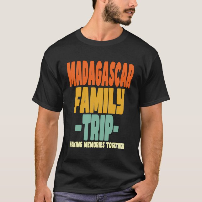 Madagaskar Familienreise Urlaub Madagaskar T-Shirt (Vorderseite)
