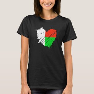 Madagaskar Flag I Liebe Madagaskar In meiner DNA M T-Shirt