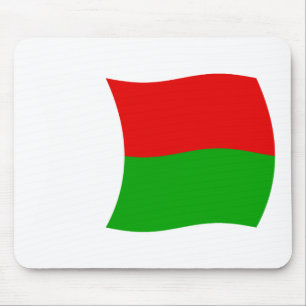 Madagaskar Flag Mousepad