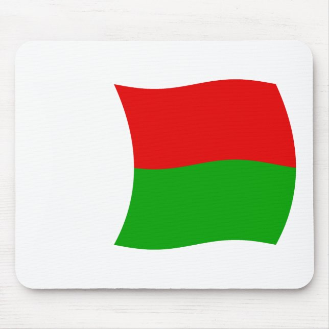 Madagaskar Flag Mousepad (Vorne)