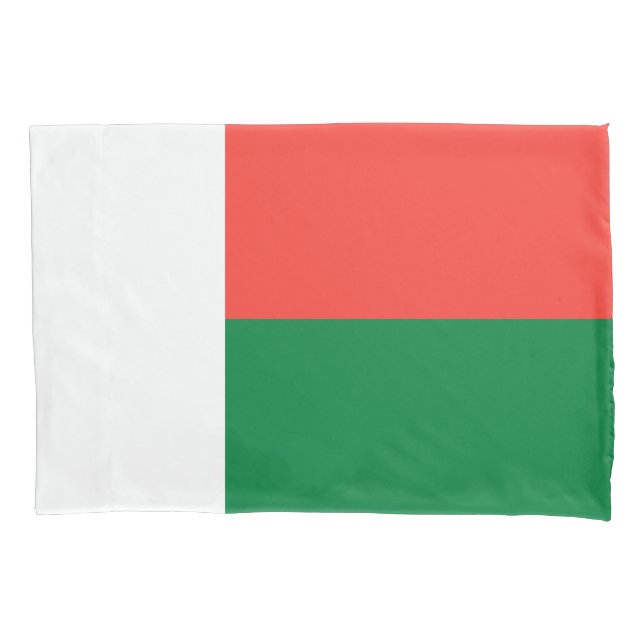 Madagaskar-Flagge Kissenbezug (Vorderseite)