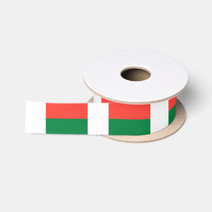 Madagaskar-Flagge Satinband