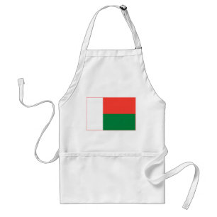 Madagaskar-Flagge Schürze