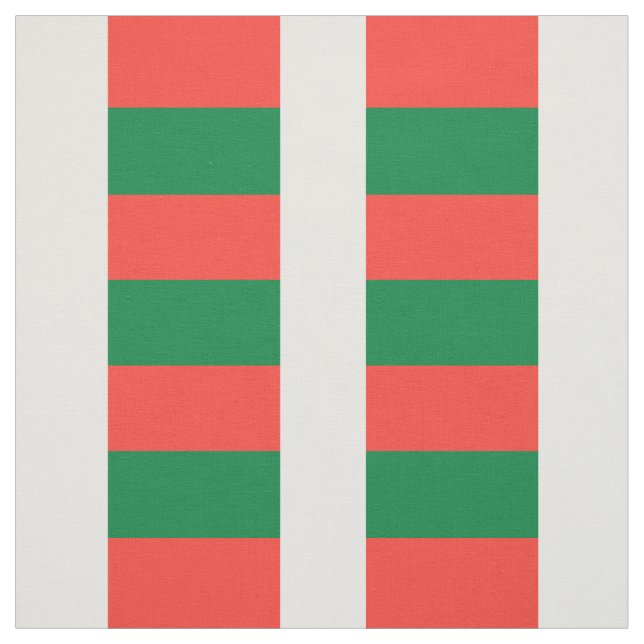 Madagaskar-Flagge Stoff (Muster)