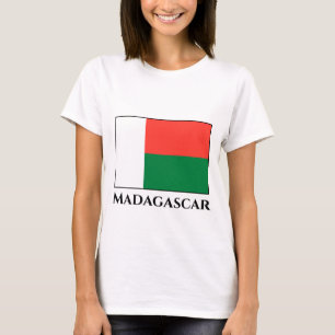 Madagaskar-Flagge T-Shirt