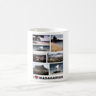 Madagaskar I Liebe - Mosaik - Kaffeetasse