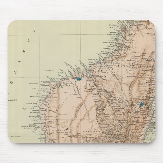 Madagaskar Mousepad (Vorne)