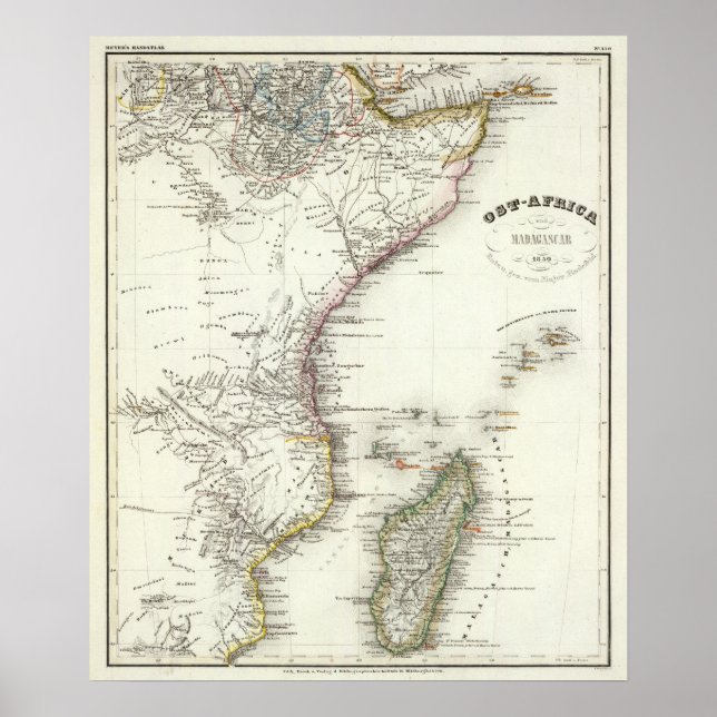 Madagaskar Poster (Vorne)