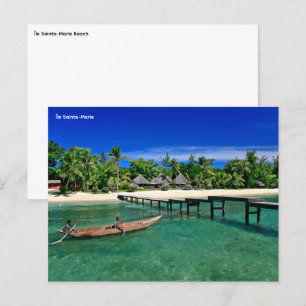 Madagaskar Postkarte