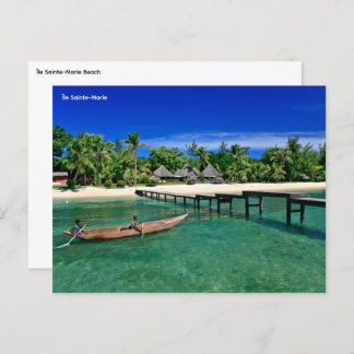 Madagaskar Postkarte