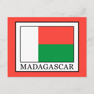 Madagaskar Postkarte