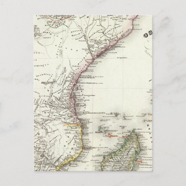 Madagaskar Postkarte (Vorderseite)