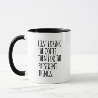 Madam President, Funny Gift For New President, HOA Tasse