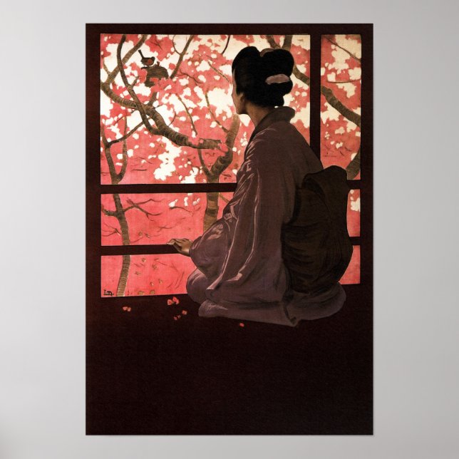 MADAMA BUTTERFLY GEISHA Japanisch Opera Vintag Poster (Vorne)