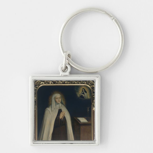 Madame Acarie bekannt als Marie de L'Incarnation Schlüsselanhänger (Vorne)