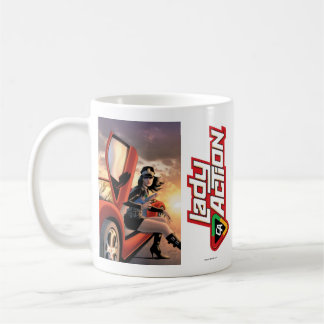 Madame Action Mug - illustration de Paul Gulacy