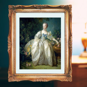 Madame Bergeret 1766 Boucher Fotodruck