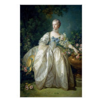 Madame Bergeret 1766 von Francois Boucher Ölfarbe