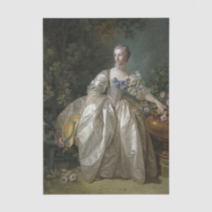 Madame Bergeret von Francois Boucher Seidenpapier