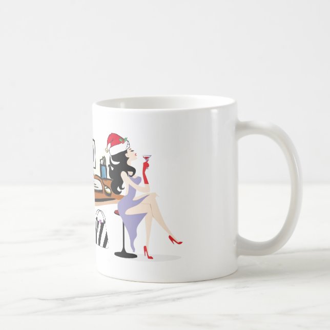 Madame Boss Christmas Mug Diva (Droite)