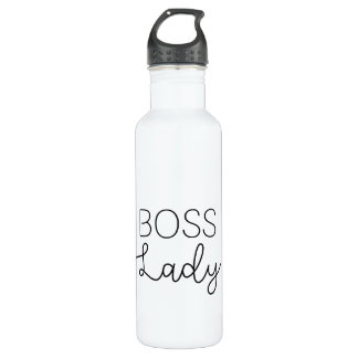 Madame bouteille d'eau de patron