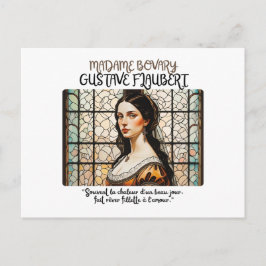 'Madame Bovary', by Gustave Flaubert Postkarte