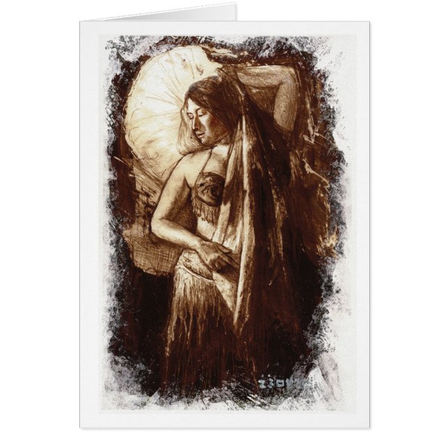 Madame Card de danse du ventre (Devant)