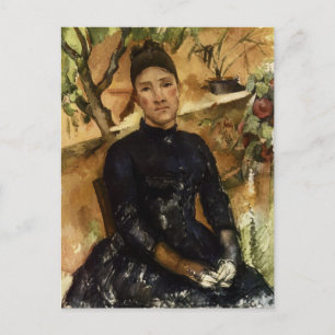 Madame Cezanne im Konservatorium Postkarte
