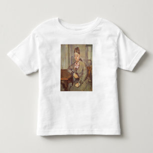 Madame Cezanne Leaning auf einer Tabelle, 1873-77 Kleinkind T-shirt
