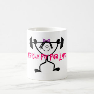 Madame convenable Mugs d'haltérophilie d'Epicly