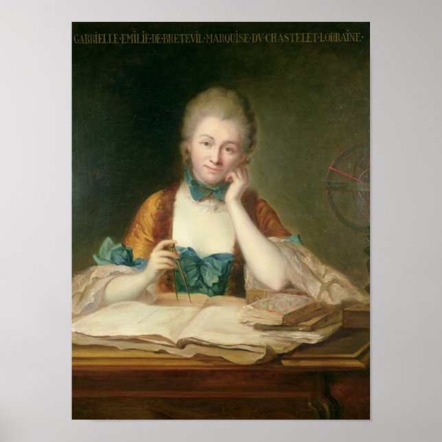 Madame de Chatelet-Lomont Poster (Vorne)