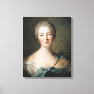 Madame de Pompadour 1748 Leinwanddruck