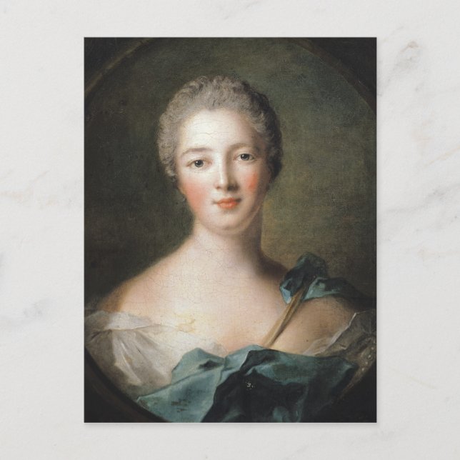 Madame de Pompadour 1748 Postkarte (Vorderseite)