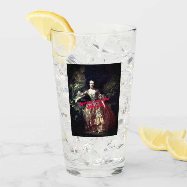 ♥ Madame de Pompadour Après nous le déluge ♥ Glas (Vorderseite Ice)