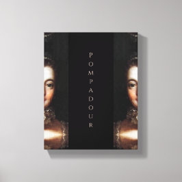Madame de Pompadour baroque Leinwanddruck