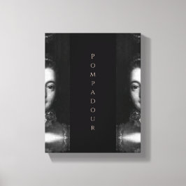 Madame de Pompadour baroque Leinwanddruck