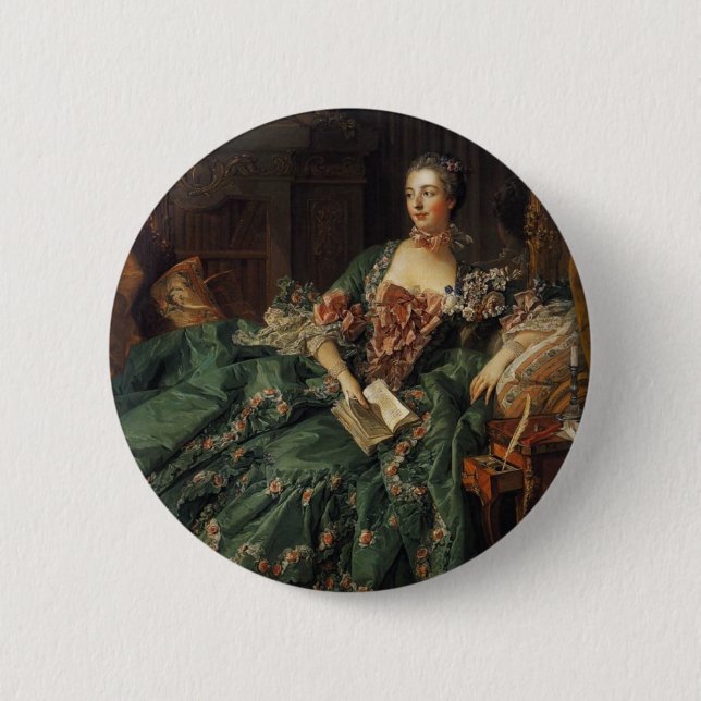 Madame de Pompadour Button (Vorderseite)