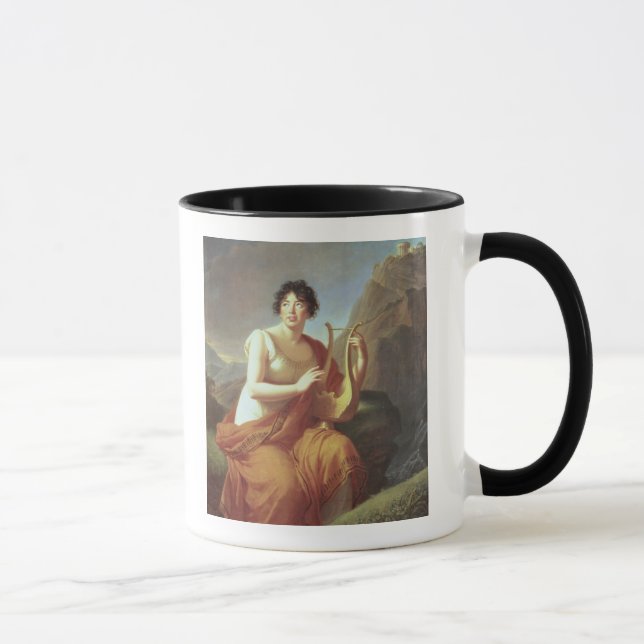 Madame de Stael als Corinne, 1809 Tasse (Rechts)