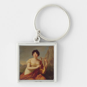 Madame de Stael als Corinne Schlüsselanhänger