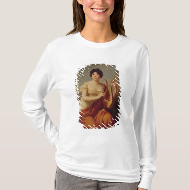 Madame de Stael als Corinne T-Shirt (Vorderseite)